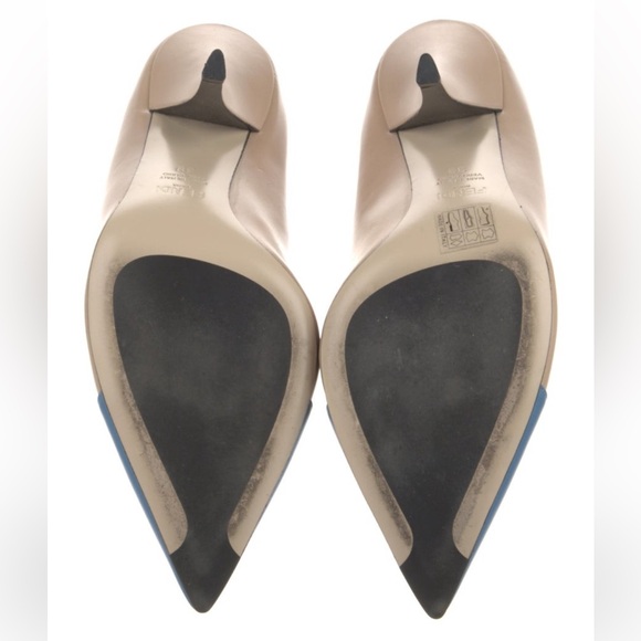 Fendi Leather Colorblock heels - Picture 5 of 5